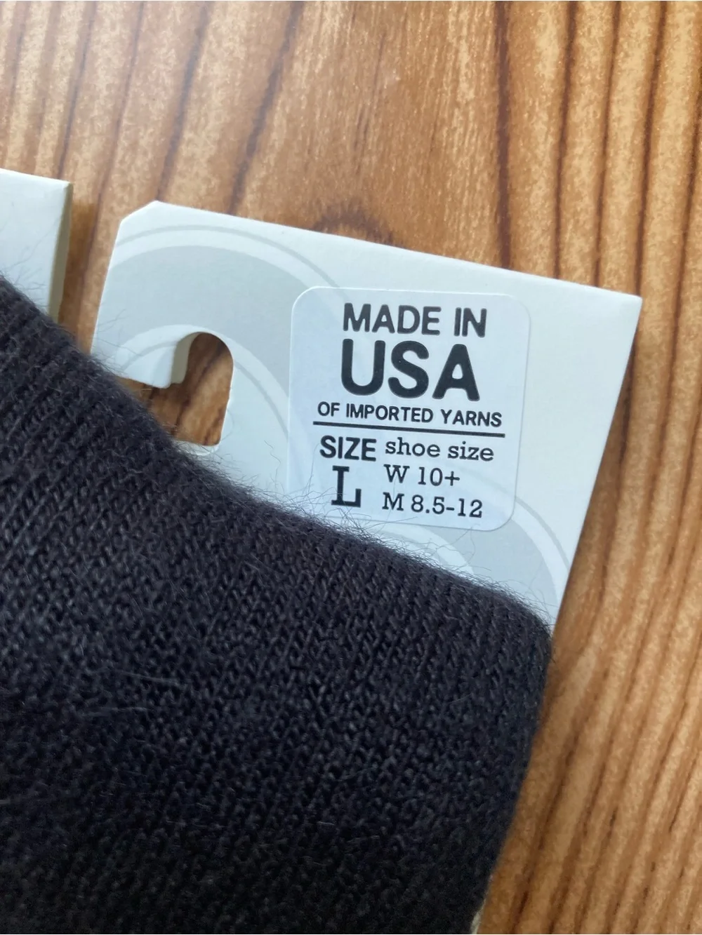 NWT World's Softest Classic Crew Socks Ultra Soft Socks for Women & Men Black